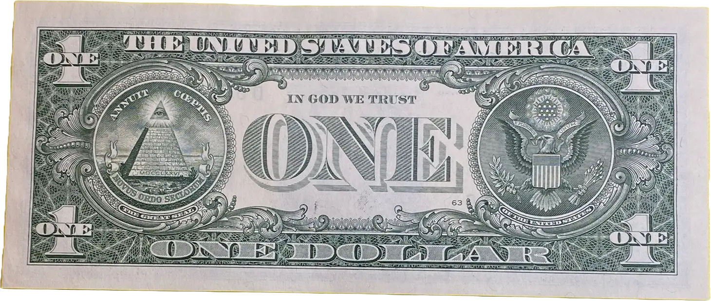 2021 $1 Federal Reserve Note – Run Five Digit 1–5 Fancy Serial Number – D District – 06712345 Coin Hub