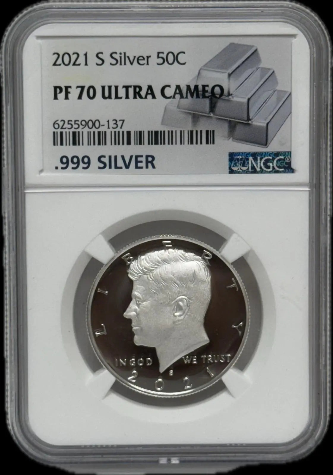 2021-S Silver Half Dollar PF70 Ultra Cameo – Perfect Proof, Striking Ultra Cameo Finish Coin Hub
