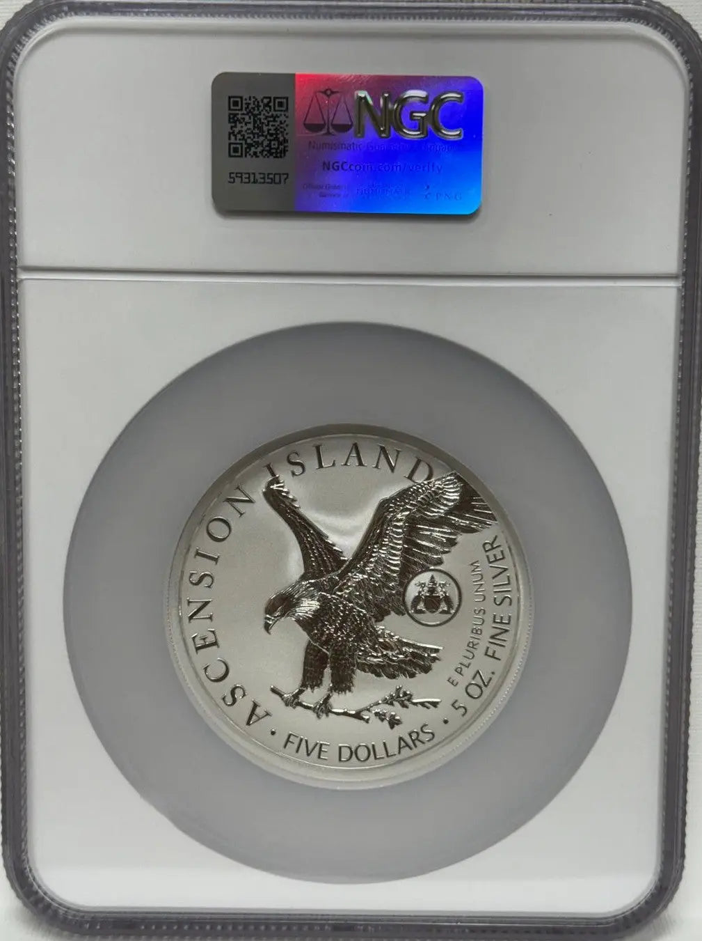 2024 $5 5oz Ascension Silver Eagle Landing Type 2 First Day of Issue Reverse PF70 – Stunning Proof in Large Silver Format Heritage Pastime