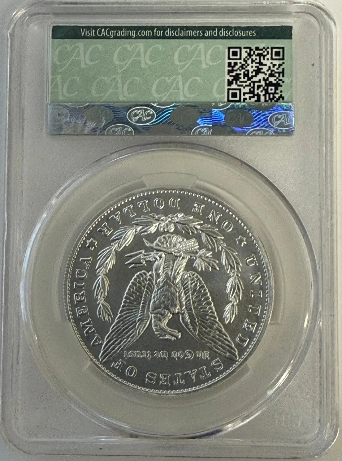 2024-P Morgan Silver Dollar – CAC MS70 | First Day of Delivery | Perfect Modern Strike Heritage Pastime