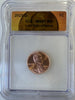 2025-D Lincoln Cent MS67 Red obverse with Lincoln profile and Last Year of Issue label