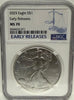 2025 Eagle $1 Early Releases MS70 – Limited Edition American Silver Coin Heritage Pastime