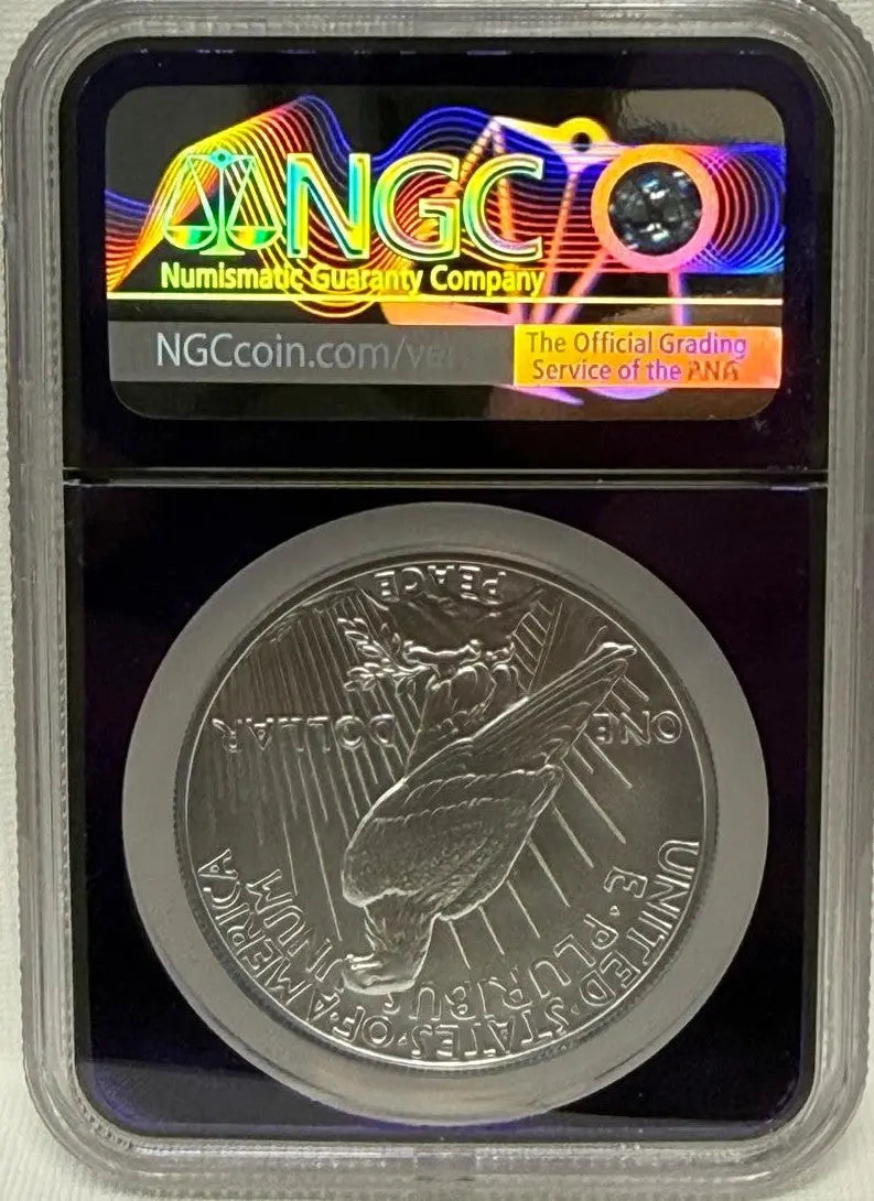 2025 Peace Silver Dollar MS70 – A Rare and Historic Treasure Coin Hub