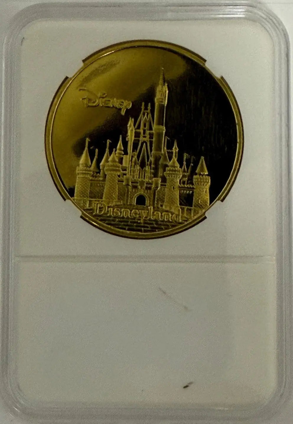 Disney Mickey Mouse & Donald Duck Gold-Plated Commemorative Coin – Collectible Medal (Encapsulated) Heritage Pastime
