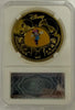 Disneyana Gold-Plated Commemorative Coin – Mickey Mouse, Donald Duck & Minnie Mouse Collectible (Encapsulated) Heritage Pastime