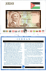 E Banknotes of All Nations Jordan 1/2 Half Dinar 1975 UNC P-17e – Lucky Serial 111 Heritage Pastime