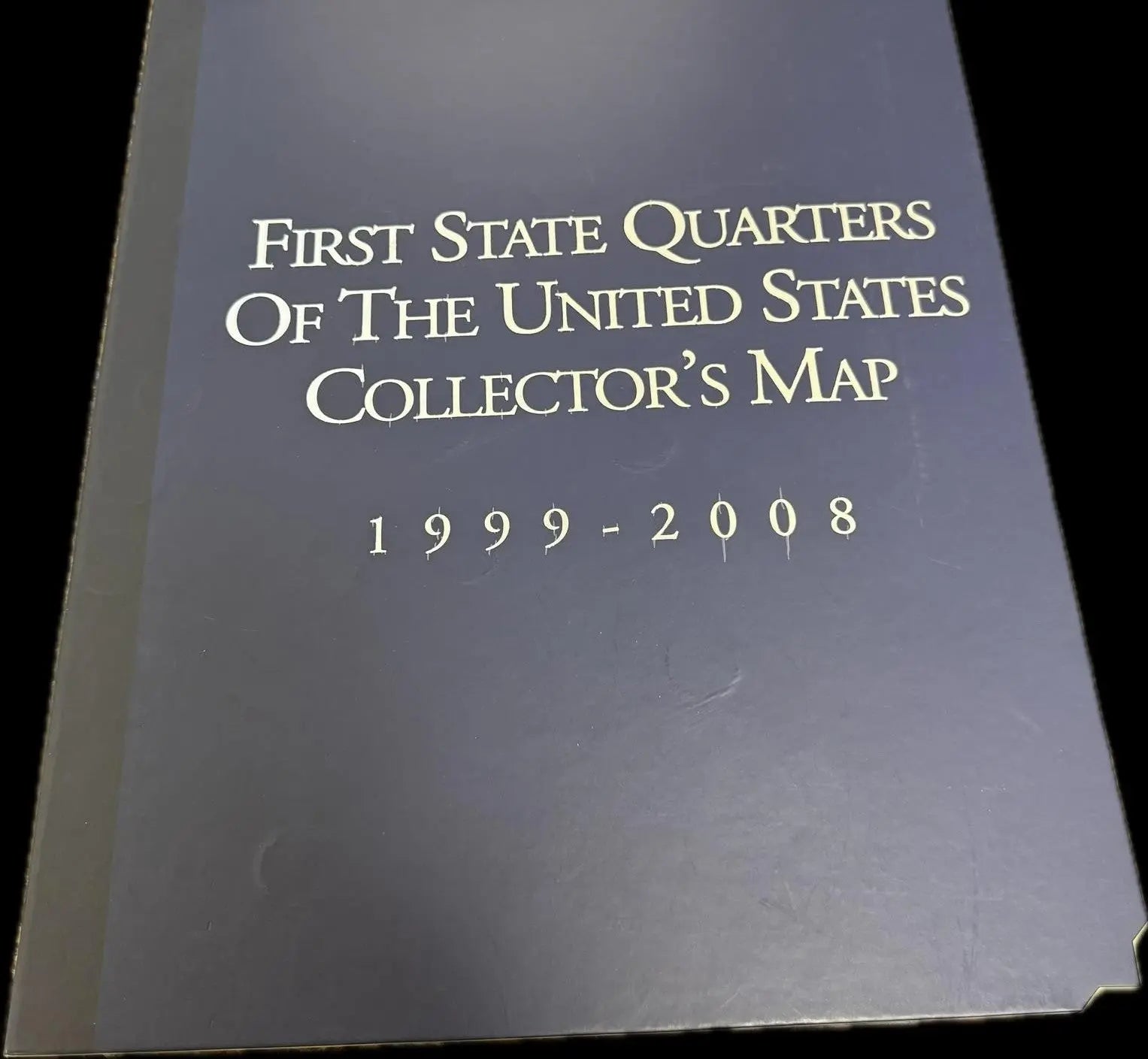 First State Quarters of the United States Collector’s Map (1999-2008) – Complete Set Display Coin Hub