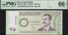Iraq 25 Dinars 2001 (AH1422) P86 – Uncirculated Graded 66 | Rare Collector’s Note Heritage Pastime