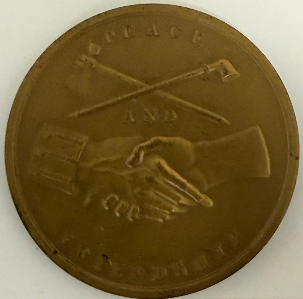James Monroe Indian Peace Medal (1817) Bronze – U.S. Mint Historic Replica Heritage Pastime