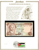 Jordan 1/2 Half Dinar 1975 UNC P-17d – Signature 17 with FDI & UN Flag Stamp 962172 Heritage Pastime