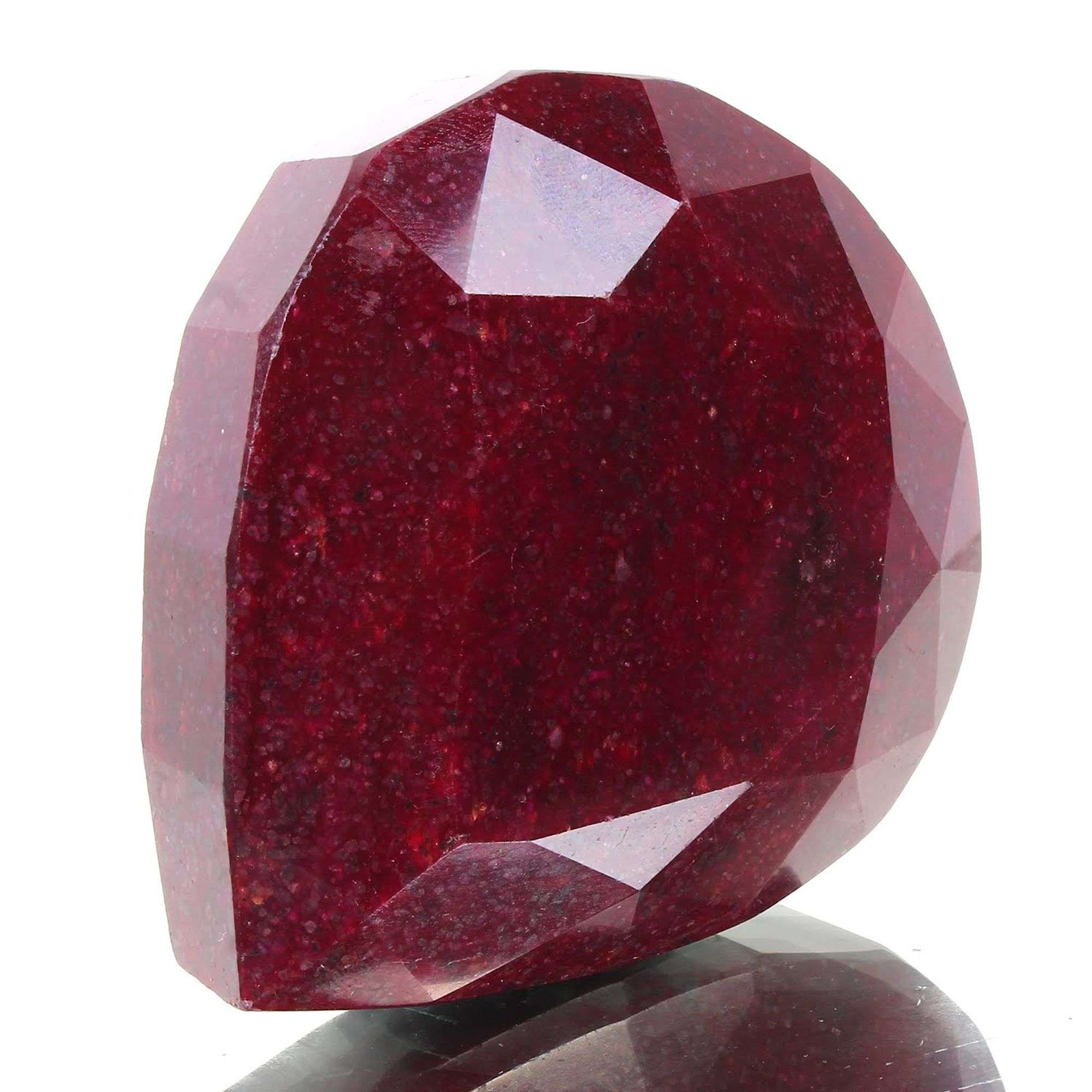 Magnificent Huge Museum Size 1630 Ct Certified Red Ruby Solitaire