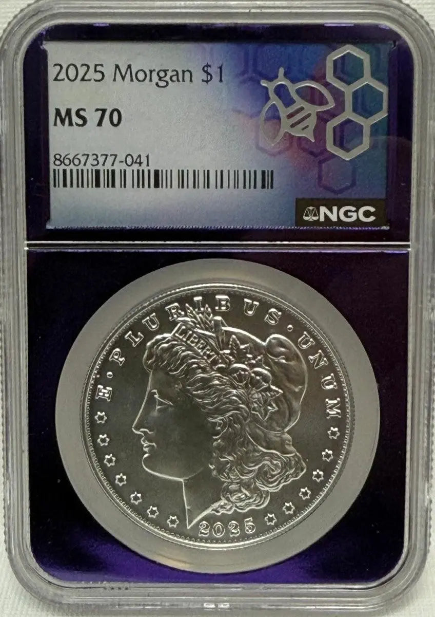 Morgan $1 2025 MS702025 Morgan Silver Dollar $1 MS70 – Perfect Mint State Coin Coin Hub