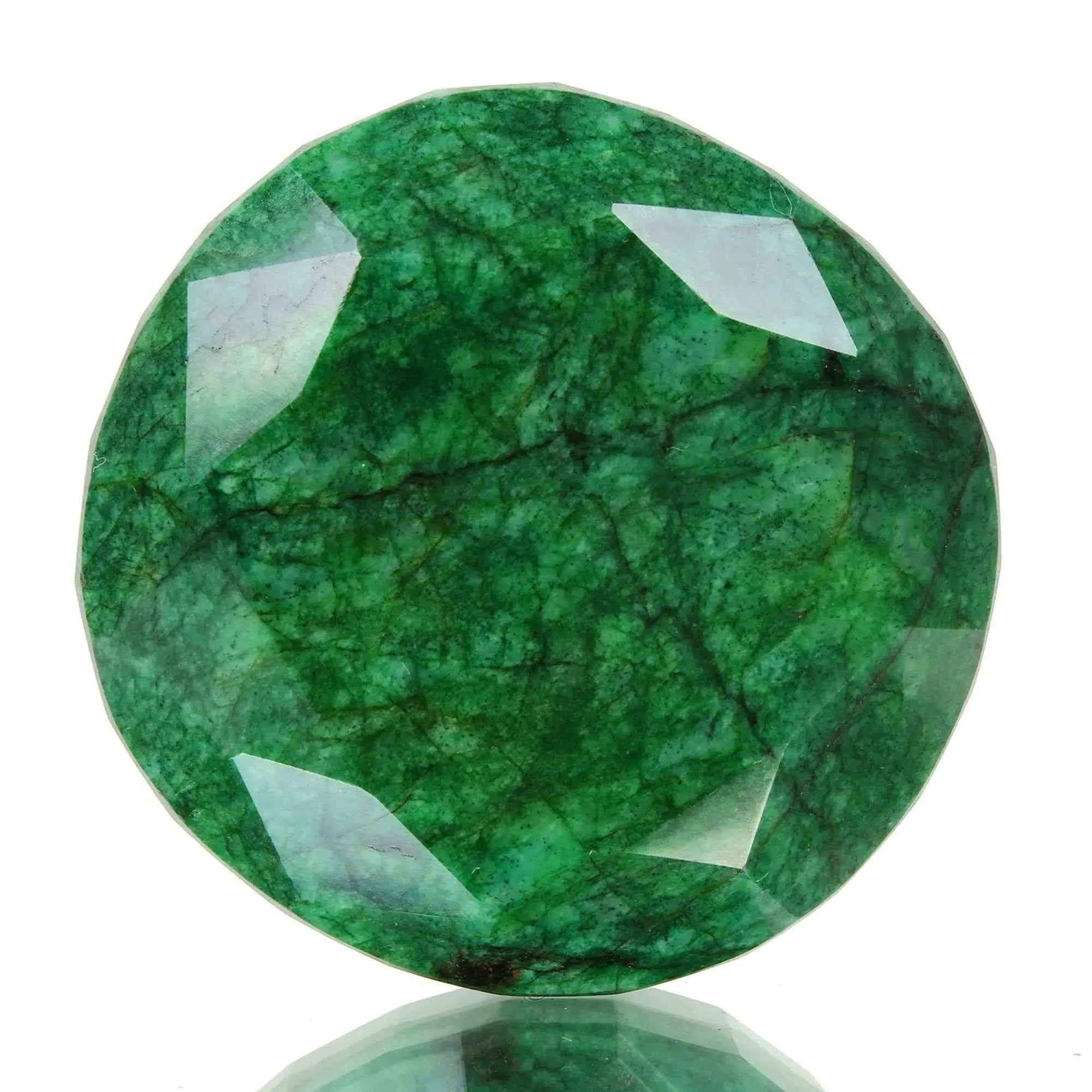 Natural Huge 1490 Ct Certified Museum Size Faceted Emerald Solitaire. Coin Hub