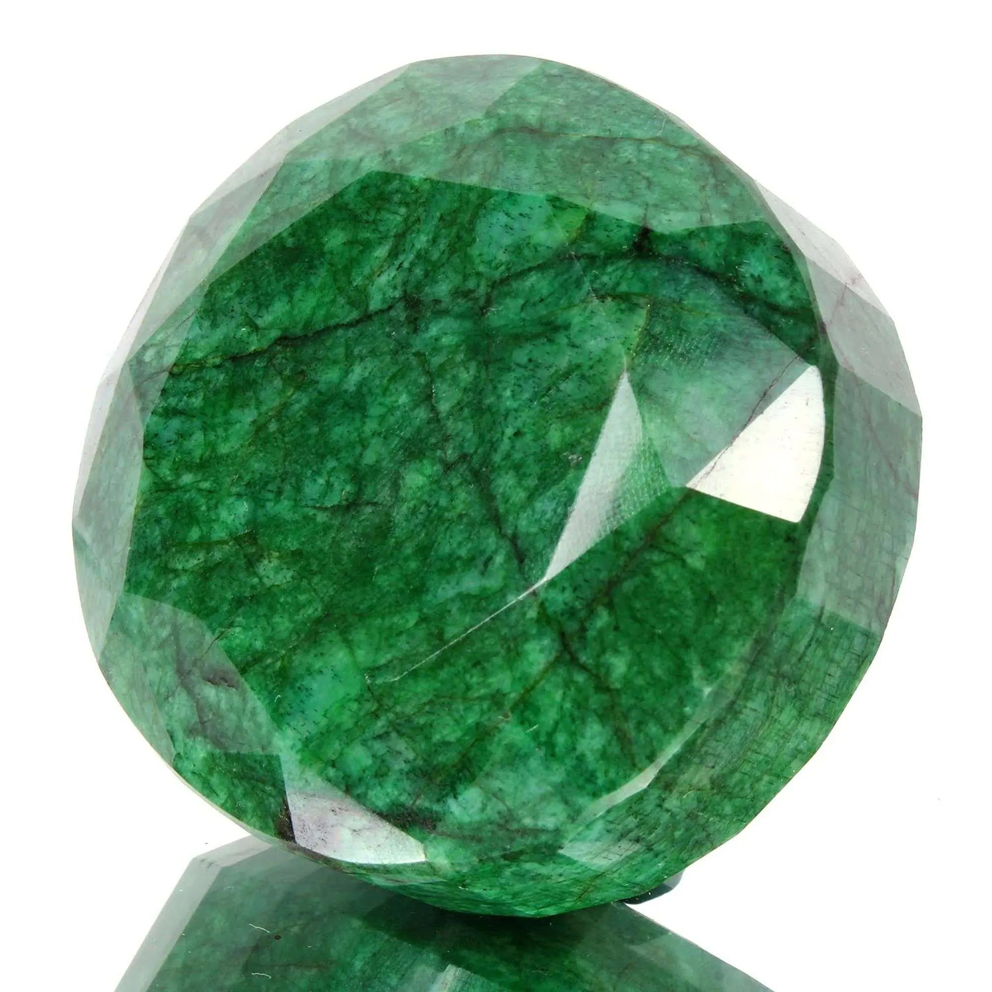 Natural Huge 1490 Ct Certified Museum Size Faceted Emerald Solitaire. Heritage Pastime