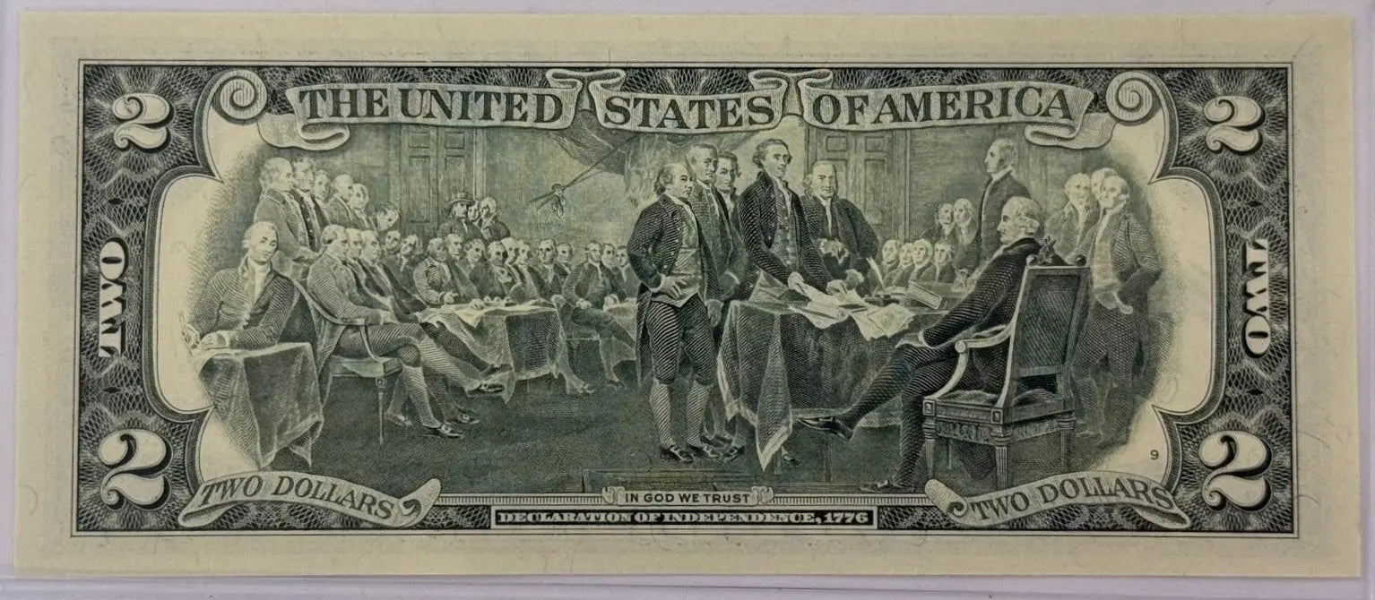 Series 1995 $2 Federal Reserve Note – Atlanta District (FRB 6) | Signed by Mary Ellen Withrow Heritage Pastime