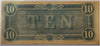 Set Of 2 1864 Confederate States of America $10 Notes – Consecutive Serial Numbers | Civil War Currency Heritage Pastime