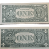 Set Of Two 1957 A And 1957 B Silver Certificate. 1 Uncirculated 1 About Uncirculated Heritage Pastime
