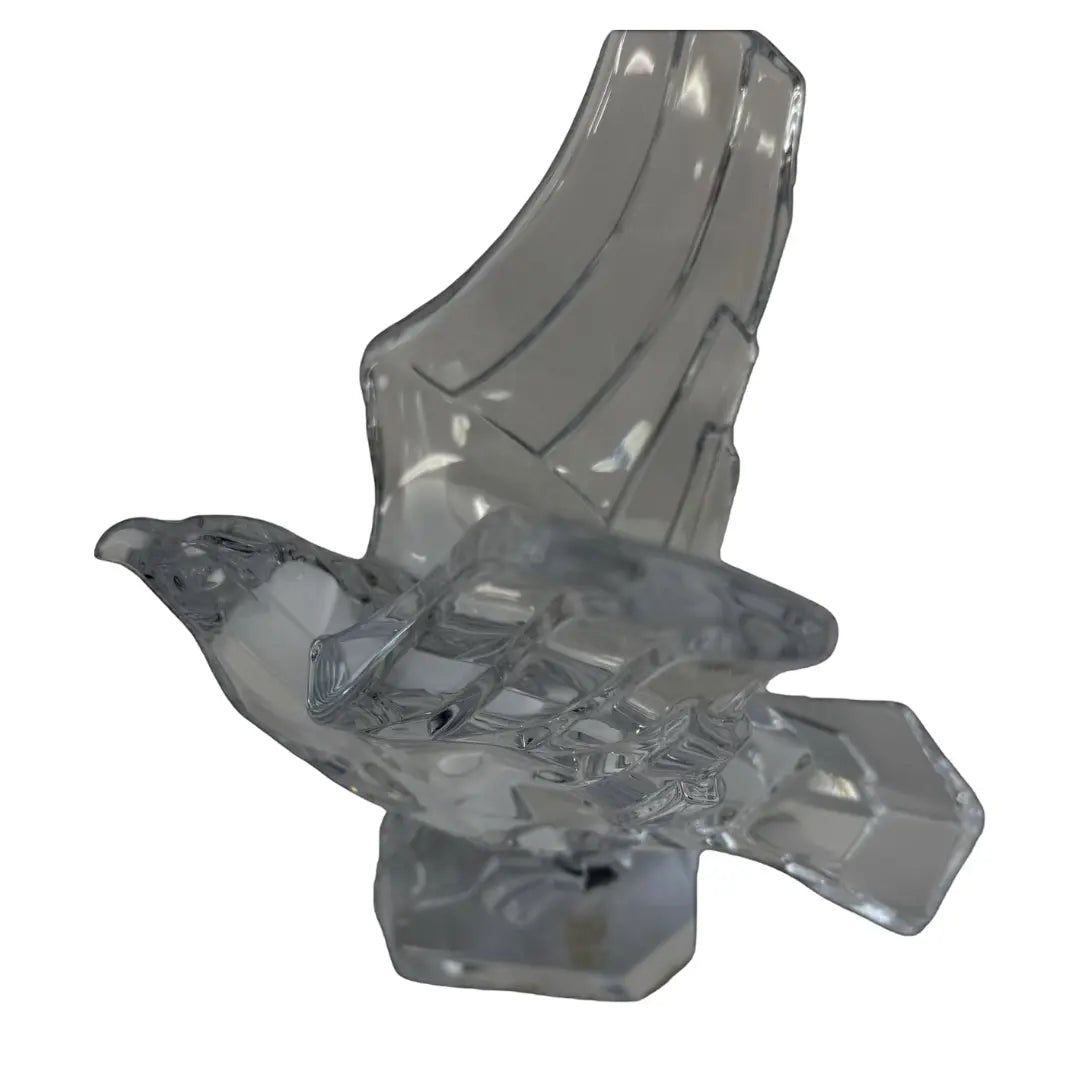 Steuben American Eagle Crystal Figurine. Coin Hub