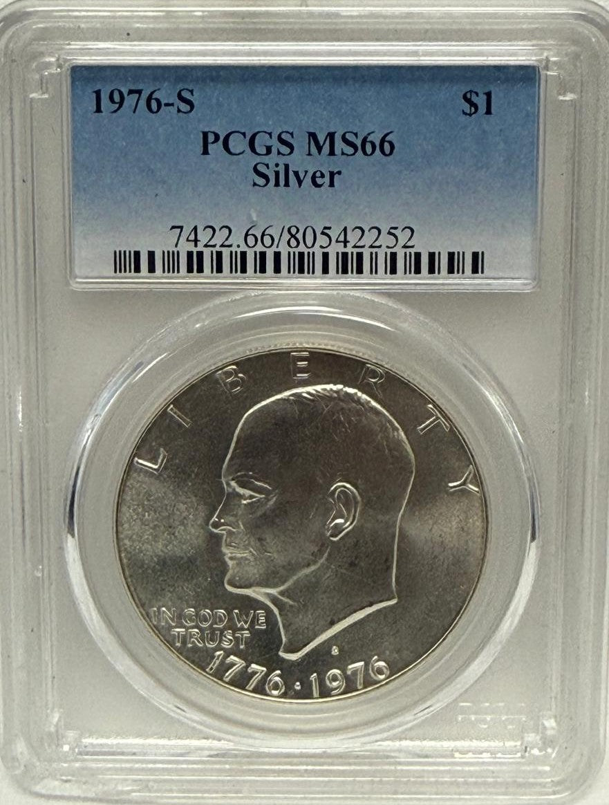 1776 1976 S PCGS MS66 Silver