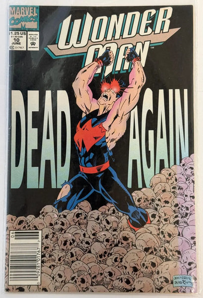 Wonder Man Vol. 2 #10 (June 1992) – Marvel Comics | Classic 90s Superhero Issue Heritage Pastime