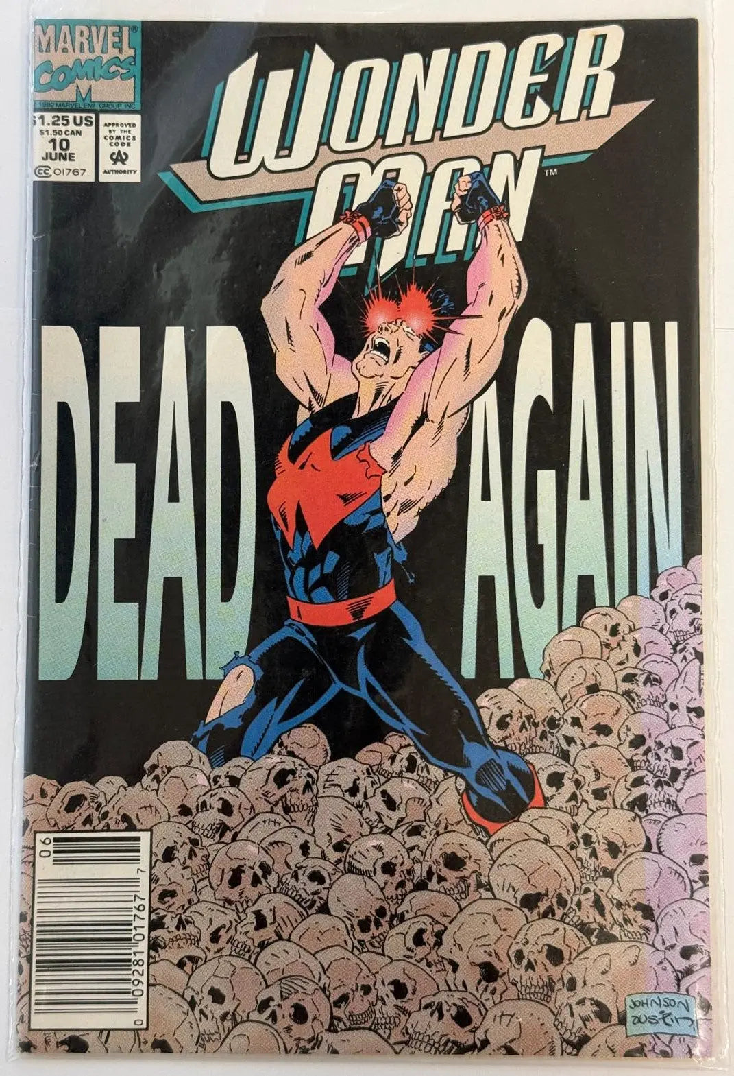 Wonder Man Vol. 2 #10 (June 1992) – Marvel Comics | Classic 90s Superhero Issue Heritage Pastime
