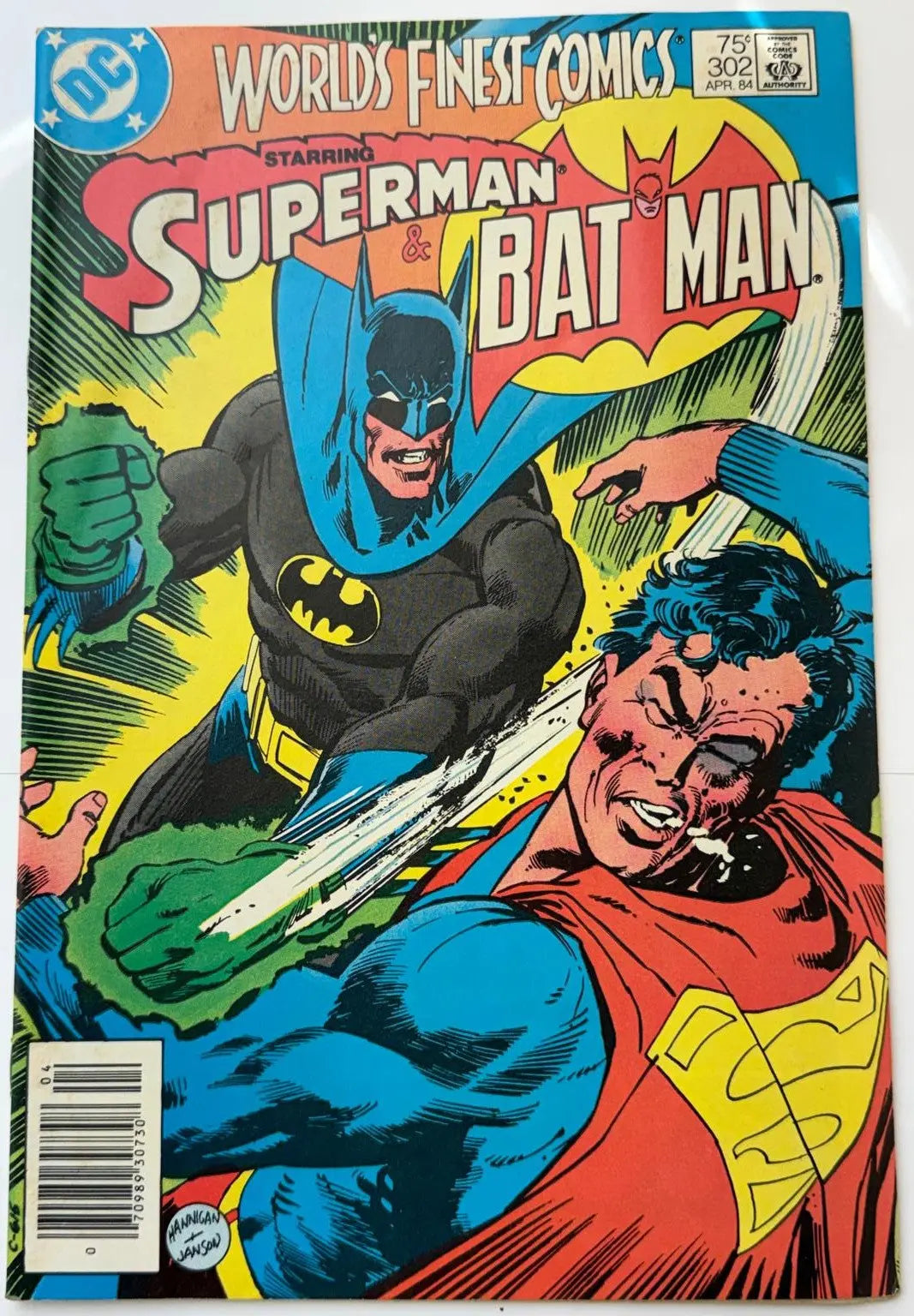 World’s Finest Comics #302 (1984) – DC Comics Bronze/Copper Age Issue | Superman & Batman Cover | Classic Team-Up Heritage Pastime