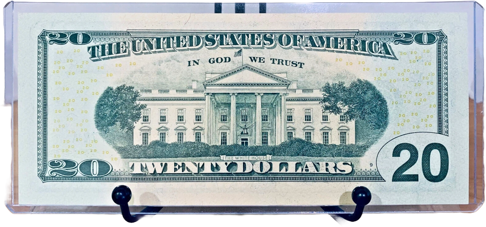 2004 $20 FRN Uncirculated Fancy 6/7 BINARY RADAR TRINARY BOOKEND #EL77766777A